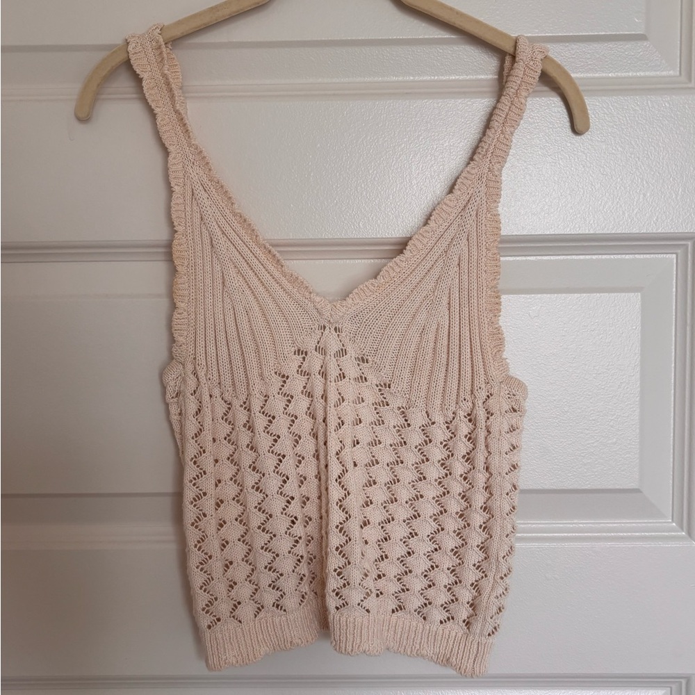 H&M Cream Knit Camisole